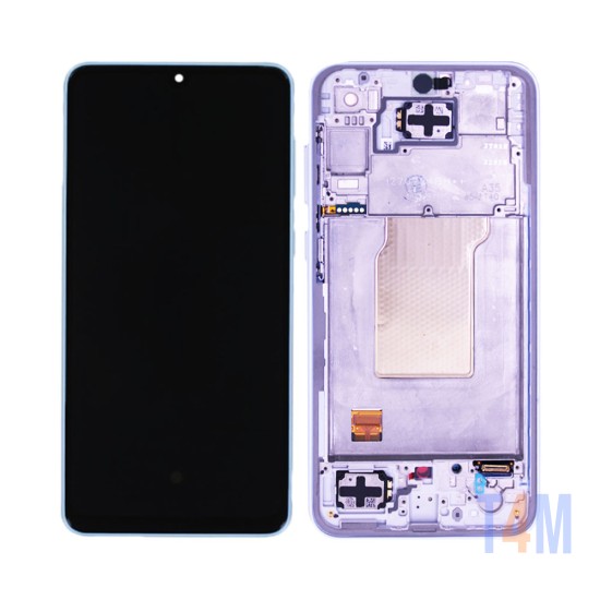 Touch+Display+Frame Samsung Galaxy A35 5G/A356 Service Pack Ice Blue